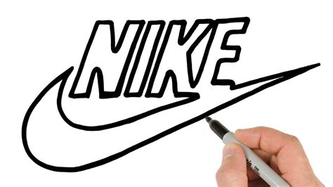 Nike logo drawing video